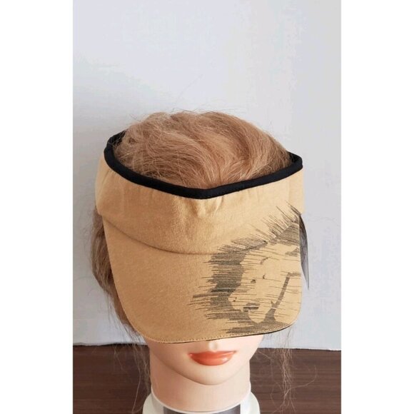 NWT CLENCH VISOR HAT BY TONY JONES PRODUCTION BROWN OS - Picture 2 of 5
